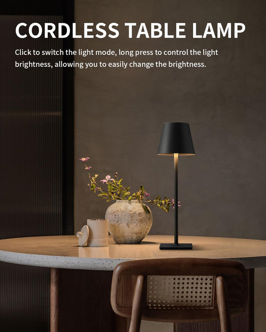 2 Pack Cordless Table Lamp