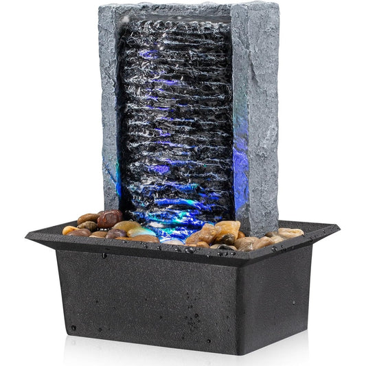 Tabletop Fountain Indoor Waterfall